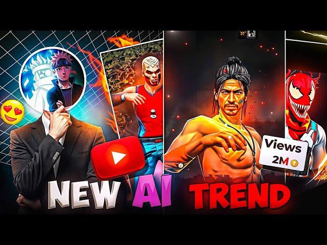 New Trend Viral Ai Shorts Editing Tutorial in Capcut  | Free fire Short Video Editing in Capcut