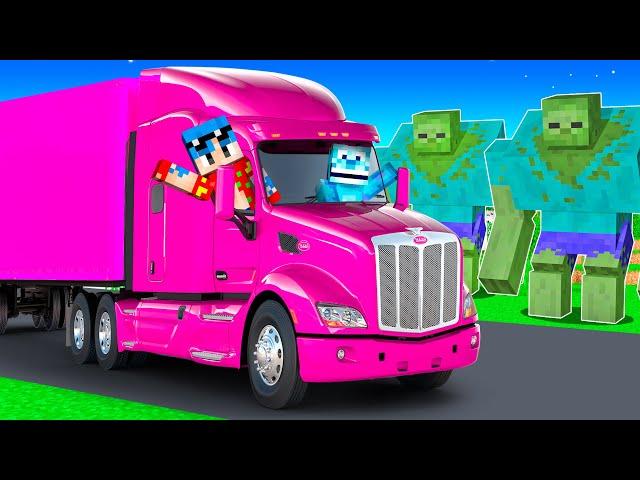 MINECRAFT CONSTRUIMOS un SUPER CAMION  MONDONGO y TIMBA VK