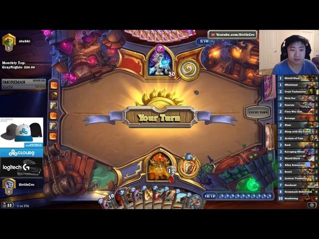 StrifeCro Playing Control Warrior Against Mage