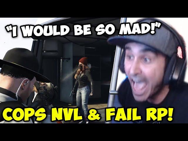 Summit1g GETS MAD AT COPS & Hutch For Super Fail RP At GG Heist With 2 HOSTAGES! | GTA 5 NoPixel RP