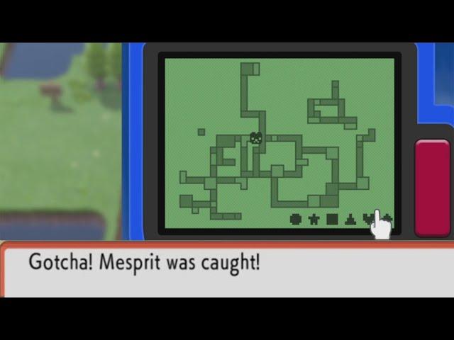 THE EASIEST MESPRIT METHOD! How to Catch Mesprit In Pokemon Brilliant Diamond & Shining Pearl