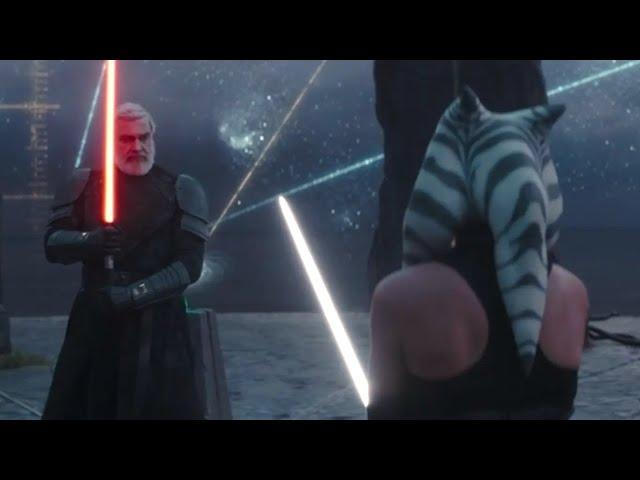 Baylan Skoll vs Ahsoka Tano (Round 1) [4K HDR] - Star Wars: Ahsoka