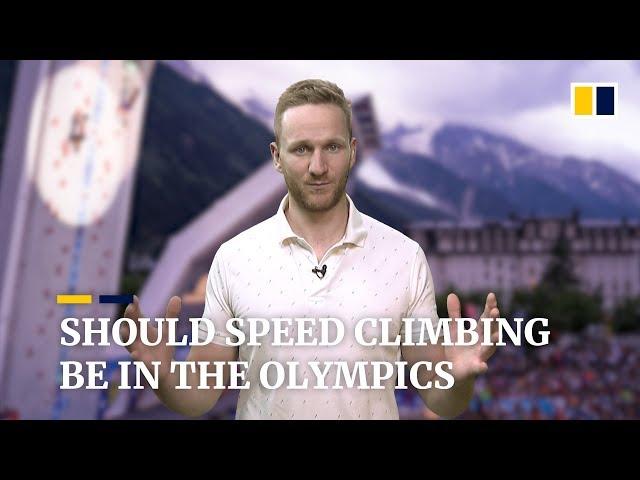 Should speed climbing be at the Olympics?