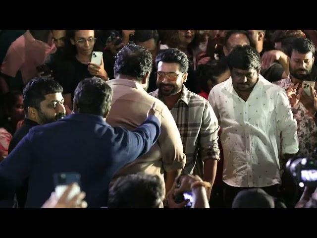 Hero Suriya Entry @ Kanguva Meet | Suriya | Bobby Deol | Devi Sri Prasad | Siva | Shreyas Media