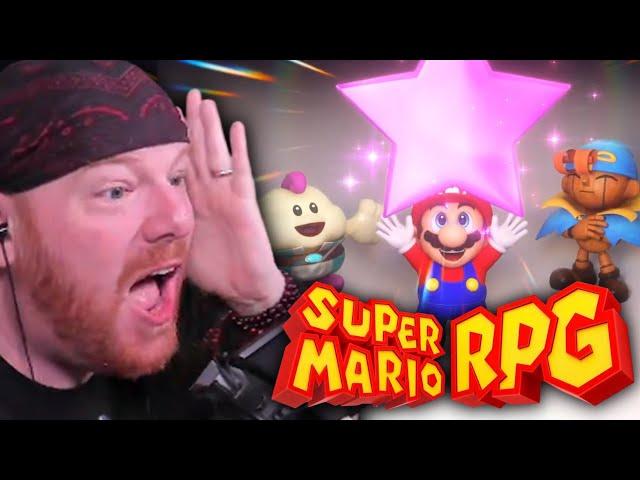 IT'S FINALLY BACK!!!! - Super Mario RPG Remake - Krimson KB Reacts