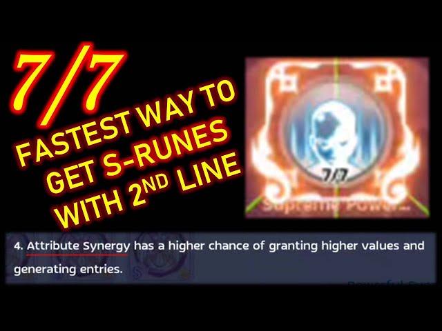 FASTEST WAY TO GET S-RUNES WITH 2ND LINE IN RAGNAROK MOBILE