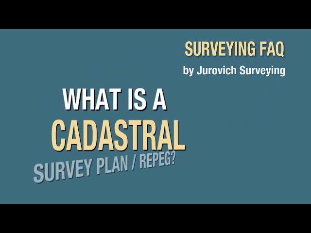 What Is A Cadastral Survey Plan? | Jurovich Surveying Perth