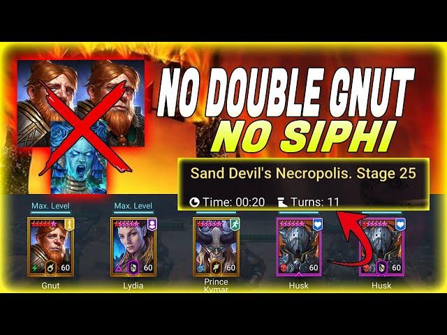 SPEEDFARM SAND DEVIL WITHOUT DOUBLE GNUT OR SIPHI! TEST SERVER! RAID SHADOW LEGENDS