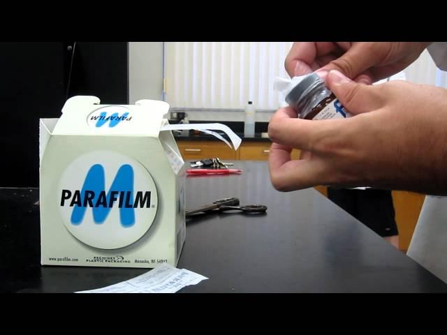 Lab Demo - Using Parafilm