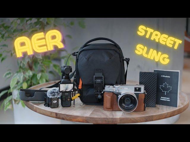 The AER Street Sling!!! What Fits Inside?!