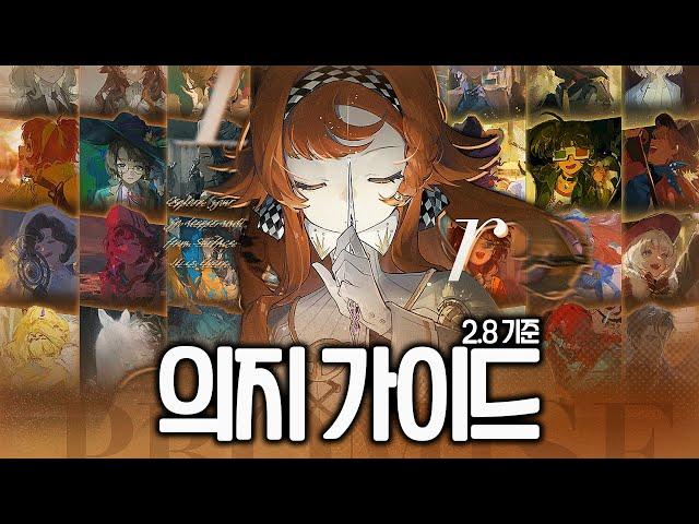 2.8 버전까지의 모든 의지 가이드 (성능, 증폭 추천, 사용 캐릭터 포함) I 리버스 1999