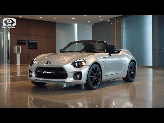 2025 Daihatsu Copen - Mazda MX-5 Rival Finally Here!