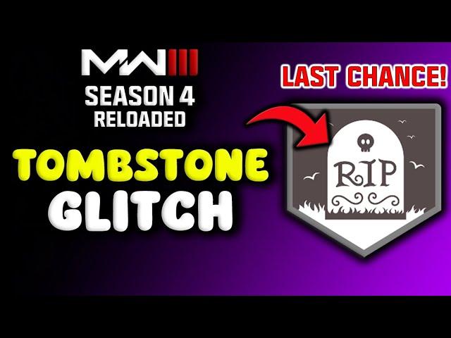 MW3 Tombstone Duplication Glitch (Last Chance!) - MW3 Season 4 Reloaded Unlimited Essence + Items