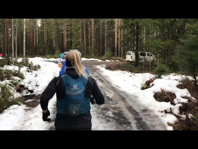 Helmi Pitkäsen kooste Himos Winter Trail 2020 -päiväpoluilta