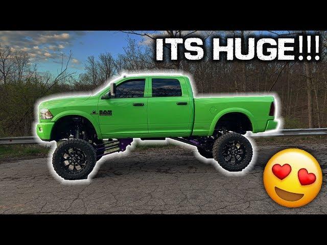 I PUT A 12 INCH LIFT ON MY TRUCK!!! *MASSIVE*