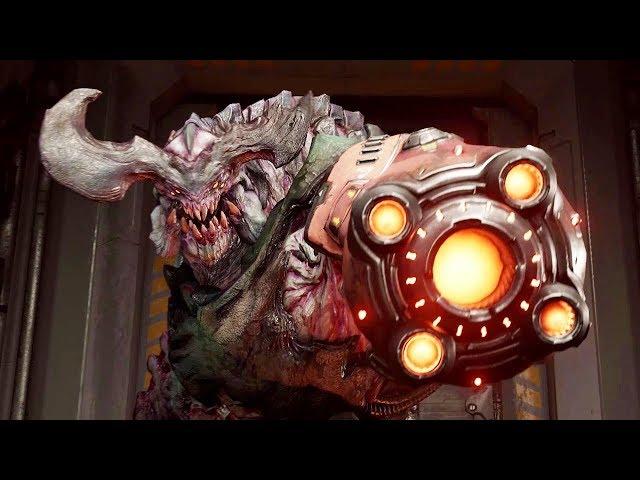 DOOM - Cyberdemon Boss Fight (Ultra-Violence) [4K, 60fps]