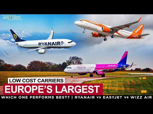 Which one performs best? Ryanair vs Easyjet vs Wizz Air