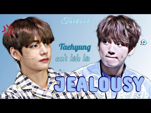 Taehyung can't hide his jealousy (97-line)