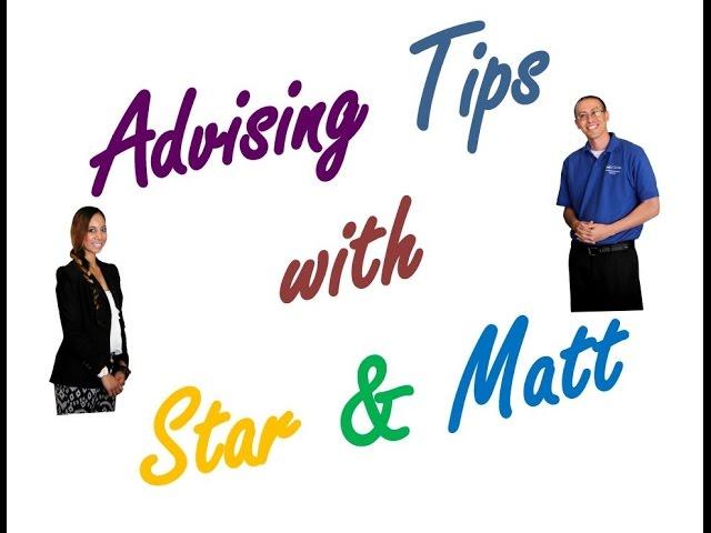 Why Advising Tips? Ep. 1, Advising Tips with Star & Matt