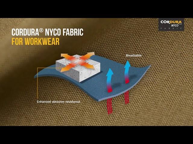 CORDURA® NYCO fabric - tactical durability for workwear