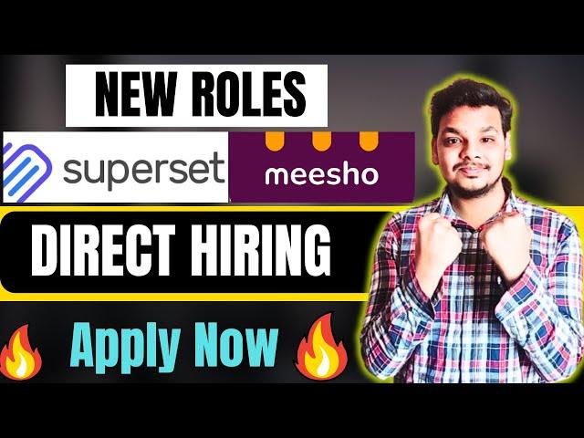 Superset , Meesho , Mthree Big Hirings | OFF Campus Drive | 2025, 2024 Batch Hiring | Fresher Jobs