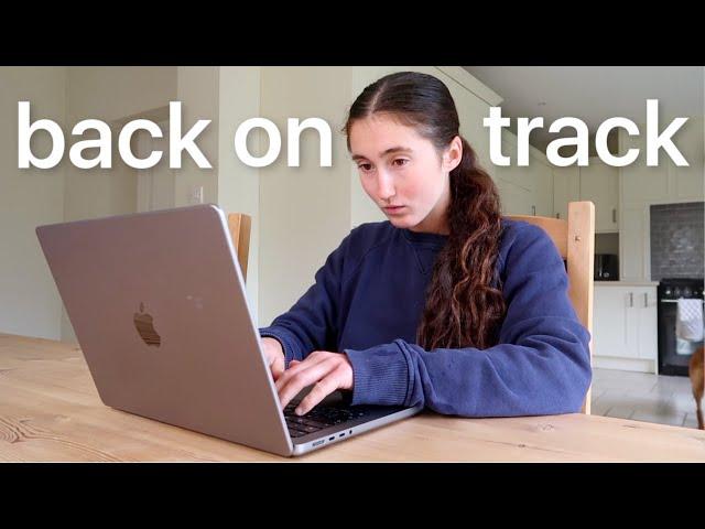 Getting Back On Track VLOG - How I Organise My Life