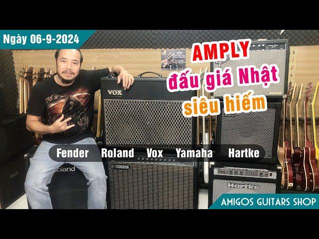 AMPLY thương hiệu, công suất lớn, rất chất lượng - Demo chi tiết | 06-9-2024 | Amigos Guitars Shop