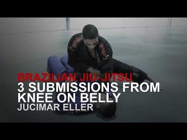 BJJ: 3 Submissions From Knee On Belly! | Evolve University