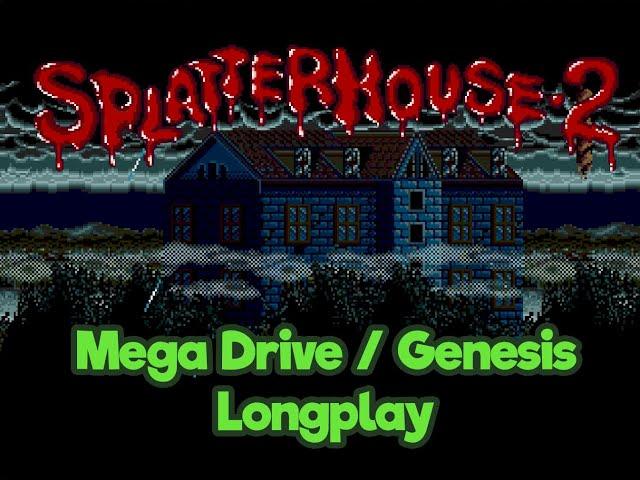 Splatterhouse 2 - Sega Mega Drive/Genesis playthrough