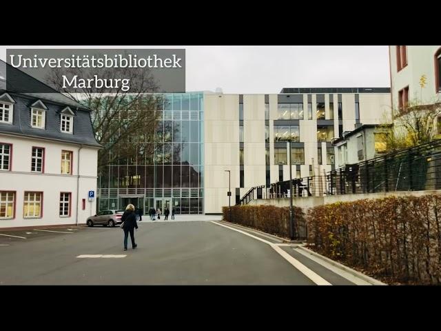 University Library Marburg | Philipps University | Germany | Universitätsbibliothek | Marburg Tour