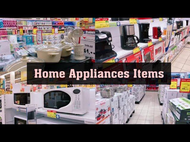 Home Appliances Items || Home Appliances || Carrefour || Sara Kabi In Saudi Arabia ||