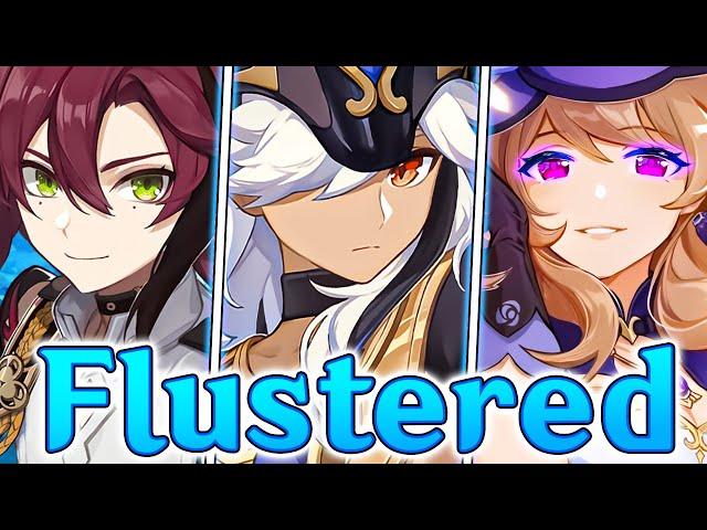 Voice lines that are somewhat Flustered | ft. Cyno, Lisa, Heizou | Genshin Impact voice lines lore