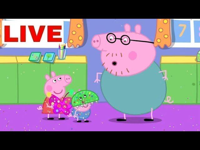  LIVE | Peppa Pig | 24 hours | Non Stop Cartoons   |