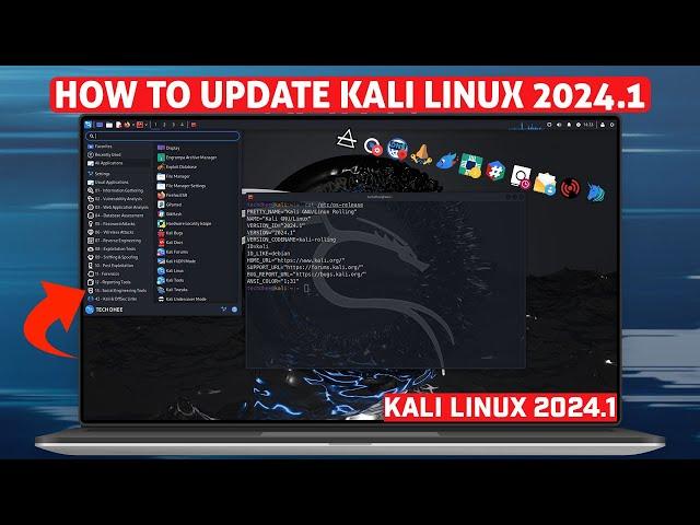 How to Update Kali Linux 2024.1 | Kali Linux 2023.4 to Kali Linux 2024.1