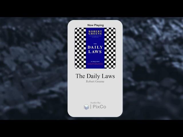 The Daily Laws Audiobook  Robert Greene