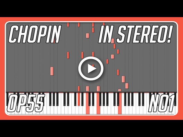 Chopin Nocturne Op55 No1 in F minor Bosendorfer Piano Stereo Edition