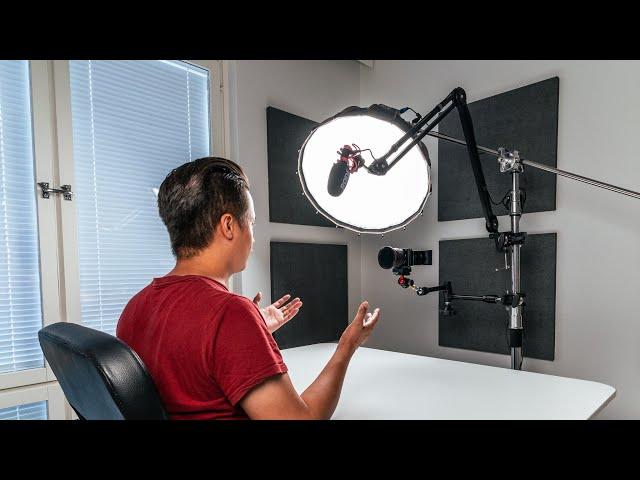 Simple Home YouTube Studio Setup For Solo Creators