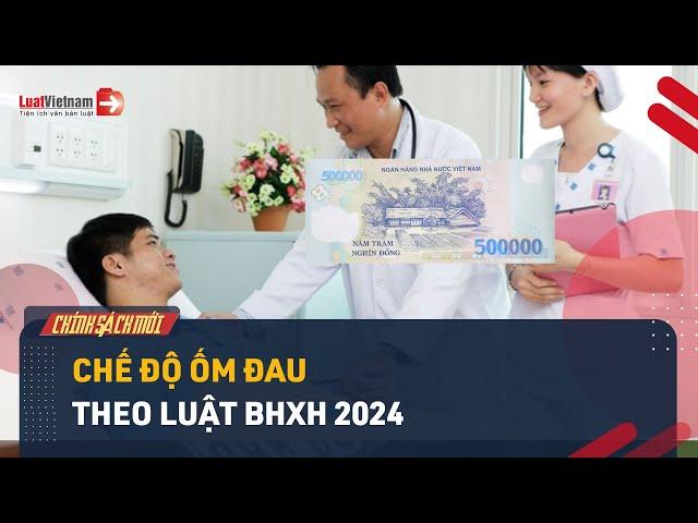 [Lưu Ý] - Chế Độ Ốm Đau Theo Luật BHXH 2024: Điều Kiện, Mức Hưởng Thế Nào? | LuatVietnam