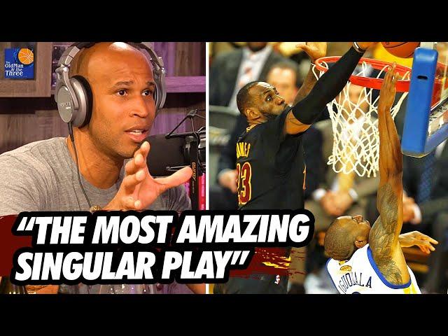 Richard Jefferson On Why He's Still MIND BLOWN By LeBron's Block On Iguodala 