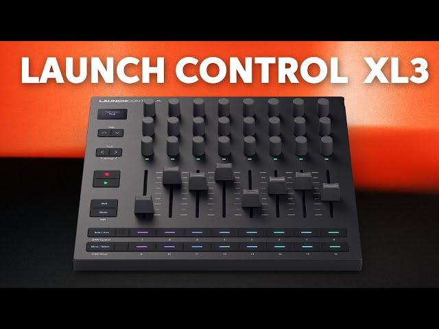 Novation Launch Control XL 3 MIDI Control Surface Overview