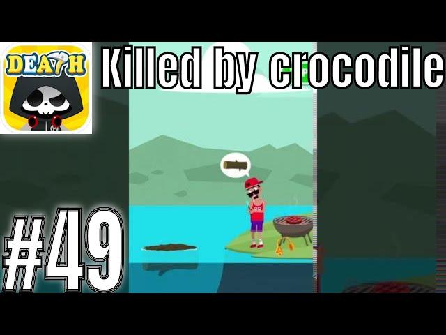 Death Incoming Level 49 Killed by crocodile- Gameplay Solution Walkthrough