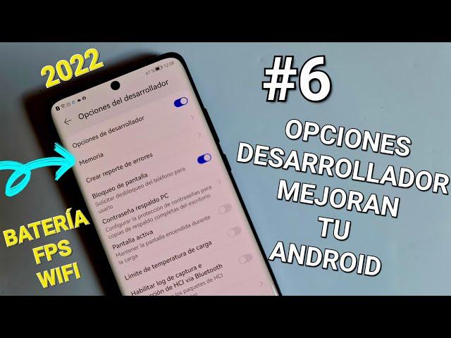 6 Opciones de Desarrollador Brutales Que Tienes Que Activar YA¡¡