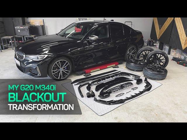 BLACKOUT: My BMW M340i gets HUGE Makeover