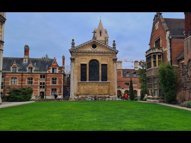 Step into history. Pembroke College, Cambridge University (subtitles)