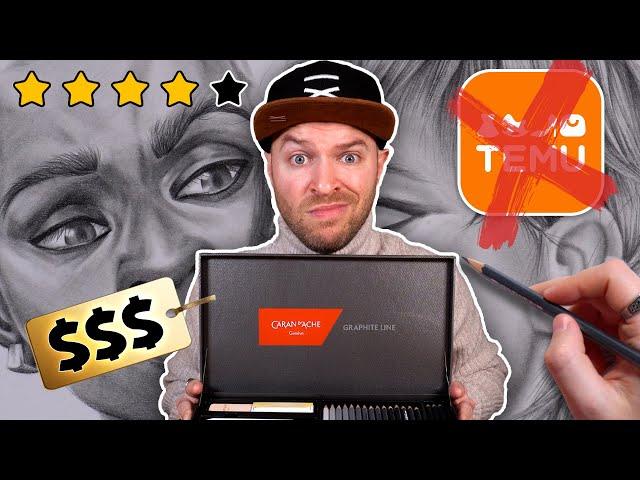 TEMU vs The 'WORLDS MOST EXPENSIVE PENCILS | Are They WORTH IT..?