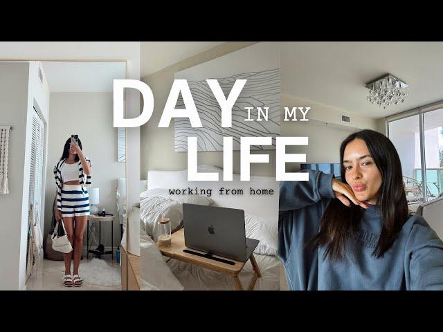 a chill day in my life working from home ️️ being a founder, networking, and apartment updates