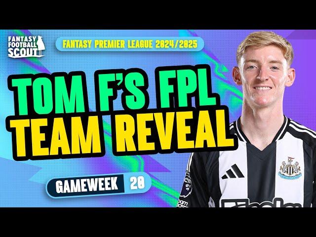 DOUBLE NEWCASTLE ATTACK?!  | TOM F'S FPL TEAM SELECTION!  | Fantasy Premier League Tips 24/25