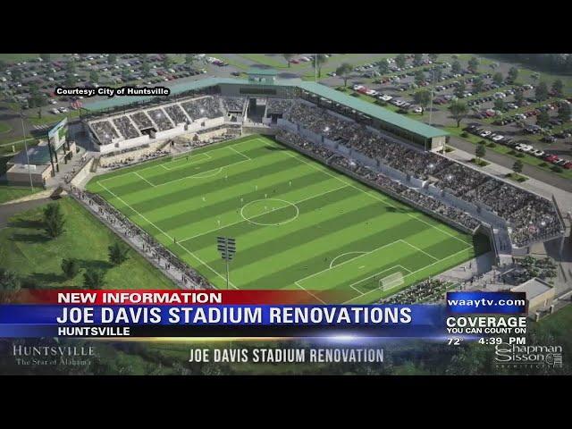 Huntsville unveils plans for Joe Davis Stadium renovations