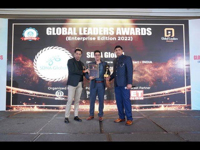 M/S SDNA GLOBAL | GLOBAL LEADERS AWARDS | ENTERPRISE EDITION 2022 | DUBAI | UAE