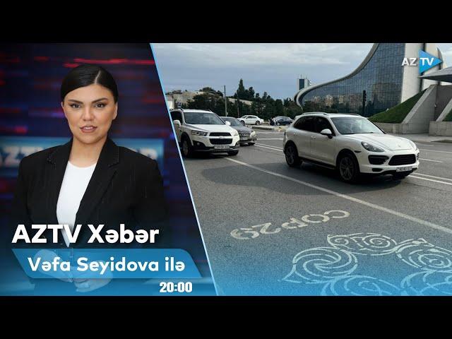 Vəfa Seyidova ilə AZTV XƏBƏR (20:00) | 31.10.2024